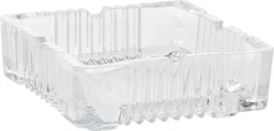 Produktbild von Excellent Houseware Aschenbecher, Glas, 10x10x3,5 cm, transparent