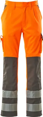 Produktbild von MASCOT 07179-860-14888-82C58, Hosen, Unisex, Anthrazit, Orange, 82C58, 1080 mm, 82 cm