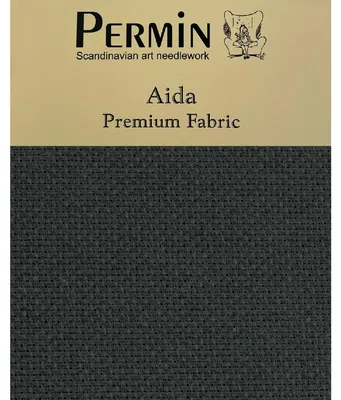 Obrázok produktu pre Permin Precut 16 ct. Aida 355 farba 171 panel, vyšívacia látka na krížikový steh 43x50 cm