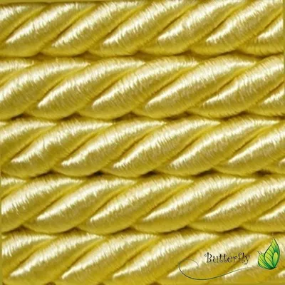 Kordelband Satin 5mm Creme auf 40m Rolle