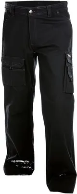 Produktbild von DASSY® Kingston Canvas Arbeitshose SCHWARZ Gr.53 Länge: PLUS