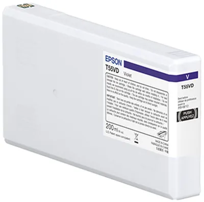 Immagine prodotto di Epson T55WD - 200 ml - viola - originale - cartuccia d'inchiostro - per P/N: C11CL14301A0