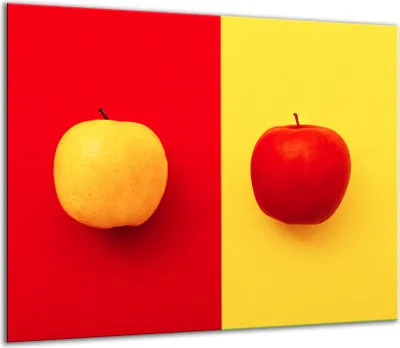 Produktbild von Herdabdeckplatten Glaskeramikkochfeld-Abdeckung Spritzschutz Glas 60x52cm Obst