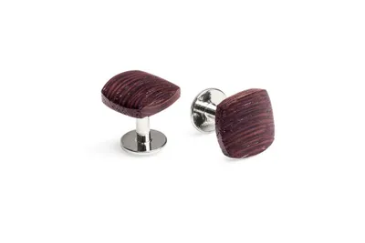 Produktbild von BeWooden Manschettenknöpfe für Männer Nuptis braun Universal