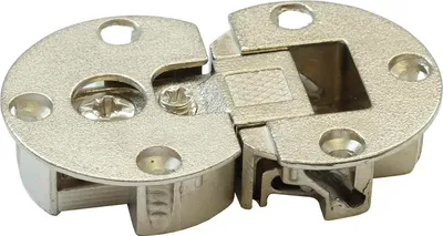 Image de Charnière à clapet, 2 pièces, zinc nickelé