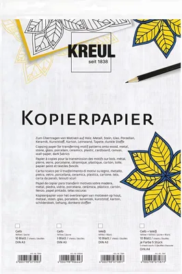 Immagine prodotto di KREUL Hobby Line carta per fotocopie, 300 x 420 mm, bianco