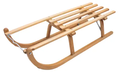 Produktbild von KHW Rodelschlitten "Davoser Art" 90 cm natur