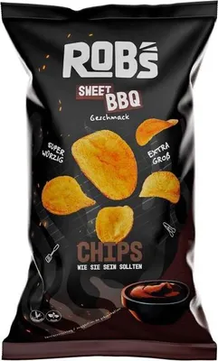 Produktbild von Rob's Chips Sweet BBQ 120g