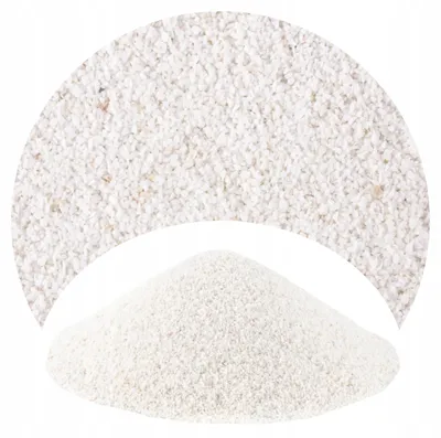 Produktbild von Aquarium Sand Weißer Dolomit-Bodengrund für Tanganika und Malawi, 8 kg, 0,5-1 mm, stabilisiert pH und härtet Wasser