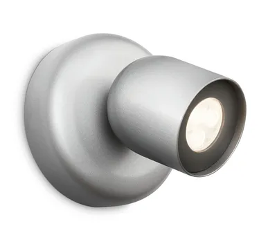 Produktbild von Philips Ledino Spot 564904816, Oberfläche, Rund, 1 Glühbirne(n), 2700 K, IP20, Aluminium