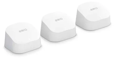 Produktbild von Amazon eero 6 Mesh-WLAN-Router | 500-Mbit/s-Ethernet | Bis zu 420 m² Abdeckung |