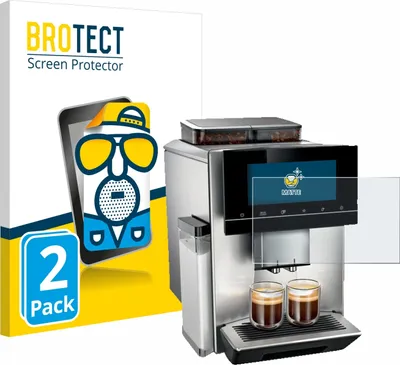 Produktbild von 2x BROTECT Schutzfolie für Siemens EQ900 TQ907D03 Displayschutz Displayschutzfolie Folie Matt Entspiegelungsfolie