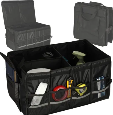 Produktbild von Kofferraum-Organizer mit Reflektoren, 60x35x30 cm