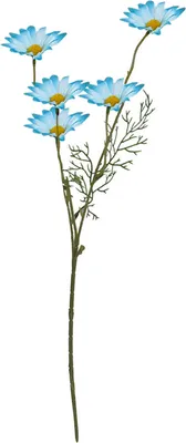 Produktbild von 1pc gefälschte Blume Fadeless umweltfreundliche Kunststofffotografie Requisiten Künstliche PflanzenbüroNachbildungation-Blau