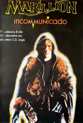 Zdjęcie produktu dla Marillion - Incommunicado, 1987 - Plakat - 66x95 cm