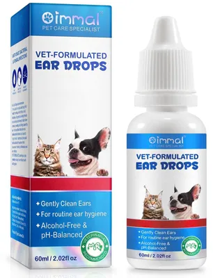 Produktbild von Solidchoice – Ohrentropfen für Hunde und Katzen zur Ohrreinigung