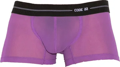 Zdjęcie produktu dla CODE 22 Sheer Mesh Trunk Grape - Größe S
