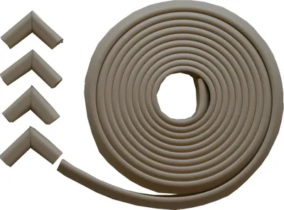 Produktbild von Jippie's Schaumstoff-Tischkantenschutz-Set Weiß