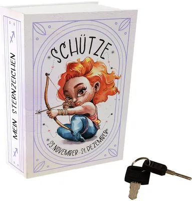 Produktbild von Mein Sternzeichen Booksafe - Schütze