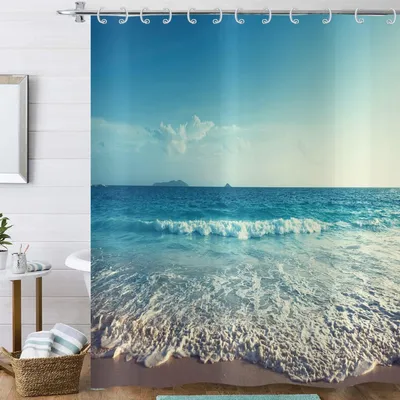 Productafbeelding van Oceaan Douchegordijn 120 x 180 cm
