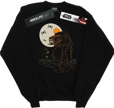 Produktbild von Star Wars - "AT-AT" Sweatshirt für Damen BI38038 (S) (Schwarz)