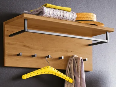 Produktbild von Wandgarderobe Hängegarderobe Flurgarderobe Dielengarderobe Flur Möbel "Michael"