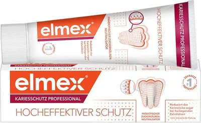 Obrázok produktu pre Elmex, Pasta do zębów, przeciw próchnicy, 75ml (PRODUKT Z NIEMIEC)