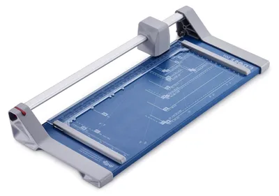 Produktbild von Papierschneider (8 Blatt Schneidleistung, bis DIN A4) blau
