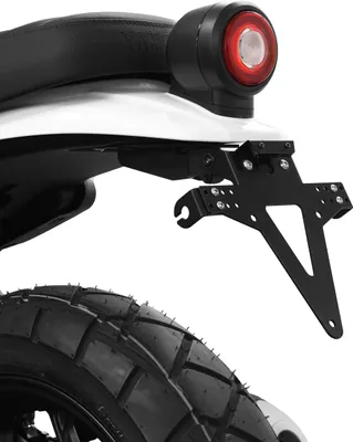 Zdjęcie produktu dla ZIEGER Classic Kompletny uchwyt tablicy rejestracyjnej kompatybilny z Yamaha XSR125