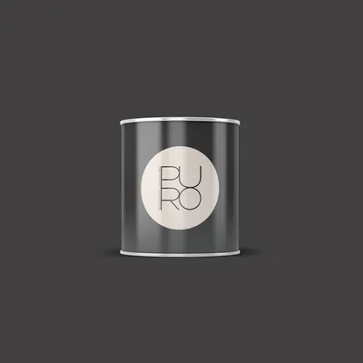 Produktbild von Wandfarbe Schwarz matt | PURO Deep Black | Exklusive Innendispersion Hohe Farbintensität | 2.5 Liter