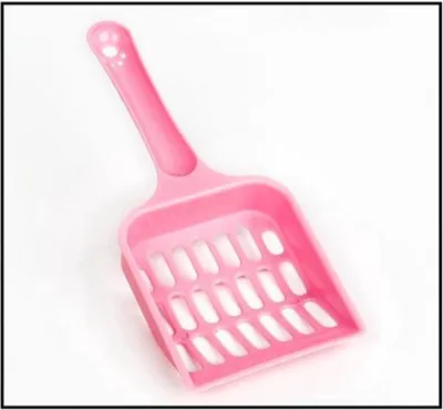 Zdjęcie produktu dla Go Go Gadget – Łopatka do żwiru dla kota – Łopatka do kuwety – 20 cm – Różowa