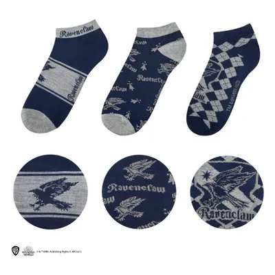 Produktbild von Ravenclaw Knöchelsocken 3er-Pack