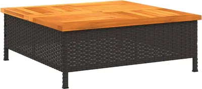 Produktbild von vidaXL Verkleidung für Sonnenschirmständer Schwarz 70x70x25 cm