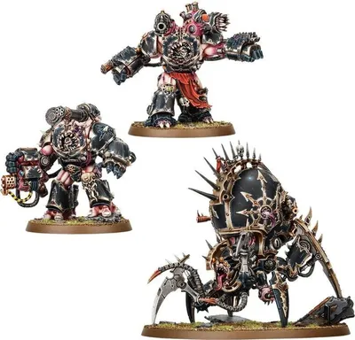 Produktbild von W40k: Chaos Space Marines - Warpforged: Venomcrawler and Obliterators (3 Figur)