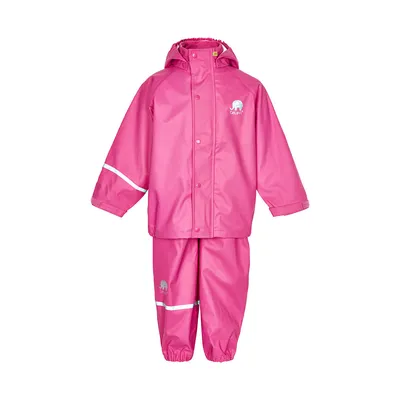 Produktbild von CeLaVi regenanzug Basic Mädchen Polyester rosa 2 Stück Größe 130