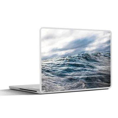 Produktbild von MuchoWow® Laptop Aufkleber Sticker Cover Meer - Golf - Norwegen 36.5x27.5 cm - Laptop-Sticker