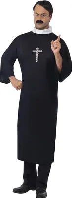 Produktbild von Smiffys - Kostüm Set für Herren SM1207 (L) (Schwarz)