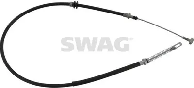 Produktbild von SWAG Handbremsseil Seilzug Feststellbremse für IVECO DAILY III Pritsche/Fahrgestell Hinten Links Hinten Rechts 37 94 9593