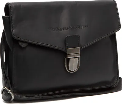 Produktbild von The Chesterfield Brand Wax Pull-up Leder Umhängetasche 1,7 Liter Porto 00 black