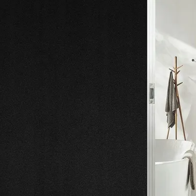 Zdjęcie produktu dla Folia okienna samoprzylepna czarna 90×200 cm nieprzejrzysta ochrona UV