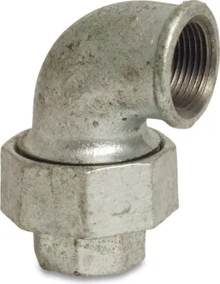 Obrázek produktu pro Závitové šroubení Koleno z kujné litiny 90° 3/4" vnitřní x 3/4" vnitřní typ kuželový