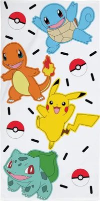 Immagine prodotto di Asciugamano Pokemon versione 7 140 x 70 cm