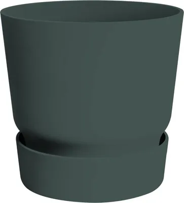 Image de Pot Elho Greenville D.25cm Vert Design Moderne, Durable Et Léger - Elho
