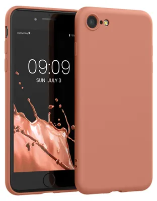 Produktbild von kwmobile Handyhülle für iPhone SE 2022 Hülle / iPhone SE 2020 / iPhone 8 / iPhone 7, für iPhone SE Hülle - Schutzhülle für kabelloses Laden - Case in