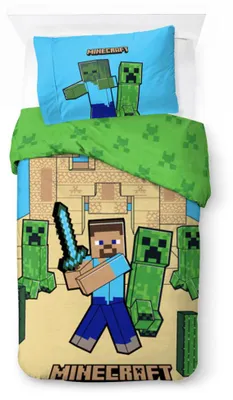 Immagine prodotto di Biancheria da letto Minecraft Sand Castles 140x200 cm