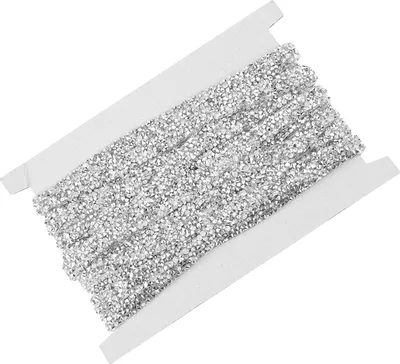 Image de 10 Yards 10mm Diamant Strassband Acryl Mesh Band f��r Hochzeitstorten Geburtstagsdekorationen Baby Shower Events