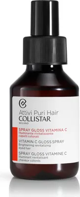 Produktbild von Collistar Spray Gloss Vitamina C, Haarspray, Frauen, Alle Haare, Gefärbtes Haar, Stumpfes Haar, 100 ml, Farbschutz, Glanz, Spraydose