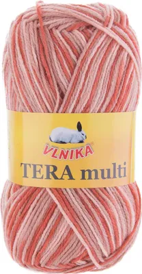 Produktbild von 100g Strickgarn Häkelgarn TERA MULTI, Farbwahl - mehrfarbig bunt Farbverlauf