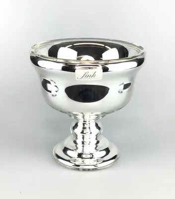 Produktbild von Fink EMPIRE, Glaszylinder, Glas, Platinumauflage, transparent, H. 15 cm, D. 15 cm 117003