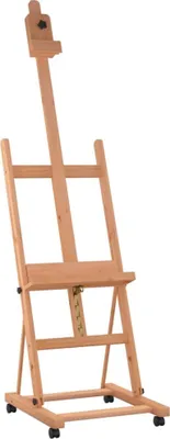 Zdjęcie produktu dla vidaXL Sztaluga 55x53,5x178 cm lite drewno bukowe
